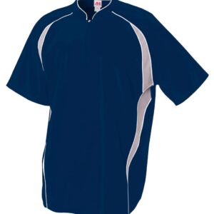 A4N4241 A4 Adult 1/4 Zip Raglan Batting Jacket