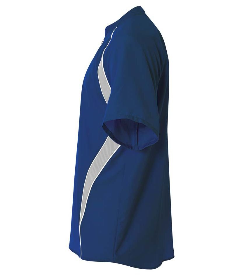 A4N4241 A4 Adult 1/4 Zip Raglan Batting Jacket - Image 3