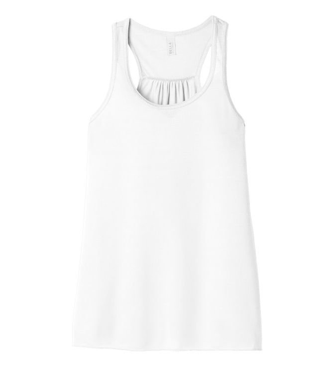 BC8800 BELLA+CANVAS ® Women’s Flowy Racerback Tank - Image 12
