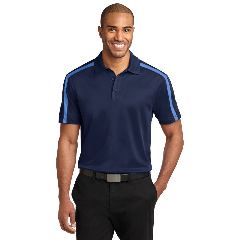 K547 Port Authority® Silk Touch™ Performance Colorblock Stripe Polo - Image 3