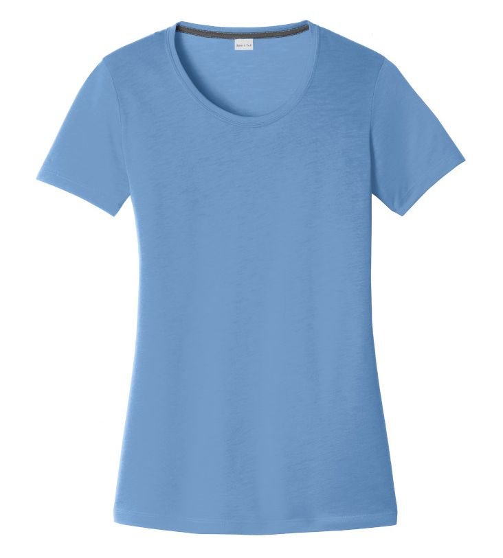 LST450 Sport-Tek® Ladies PosiCharge® Competitor™ Cotton Touch™ Scoop Neck Tee