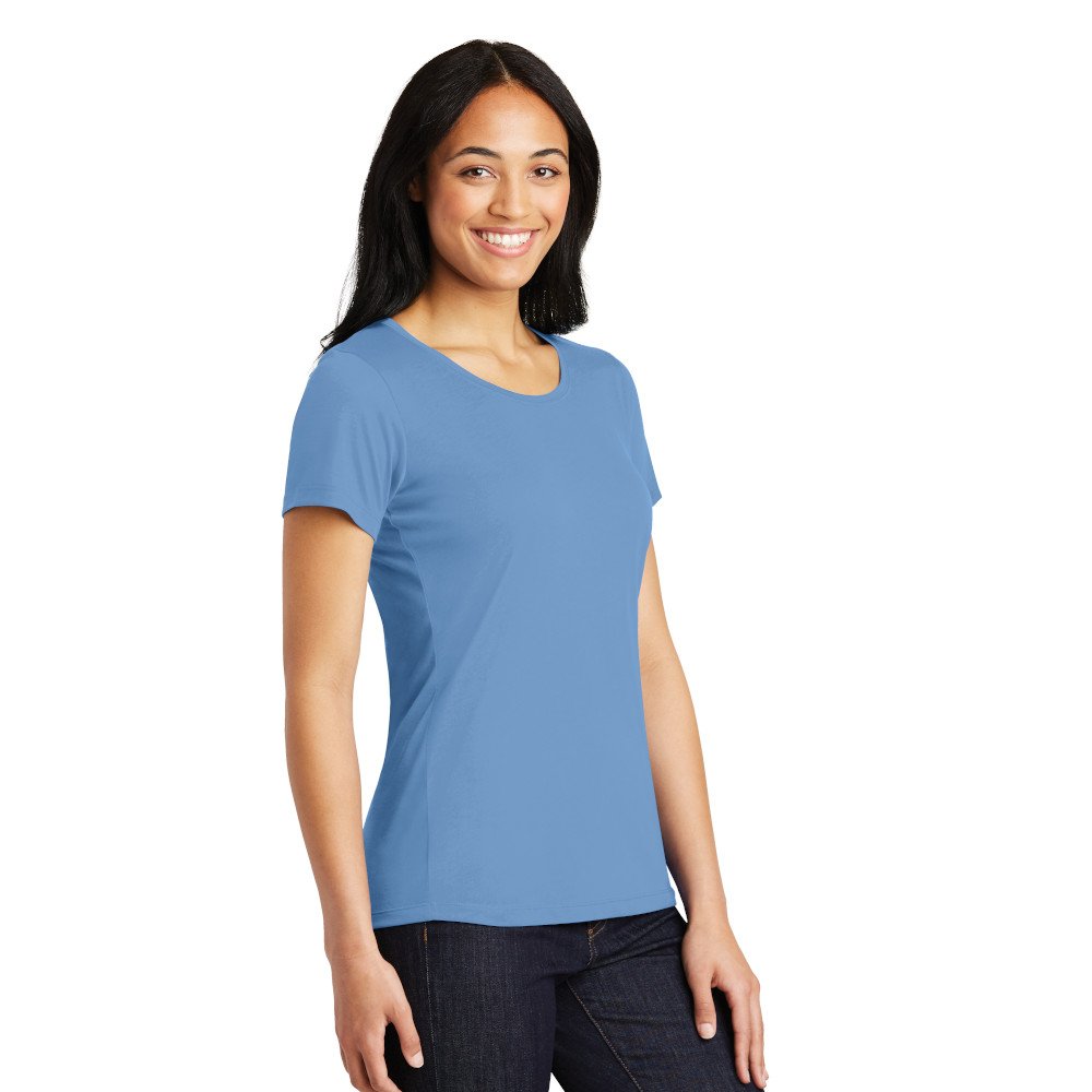 LST450 Sport-Tek® Ladies PosiCharge® Competitor™ Cotton Touch™ Scoop Neck Tee - Image 4