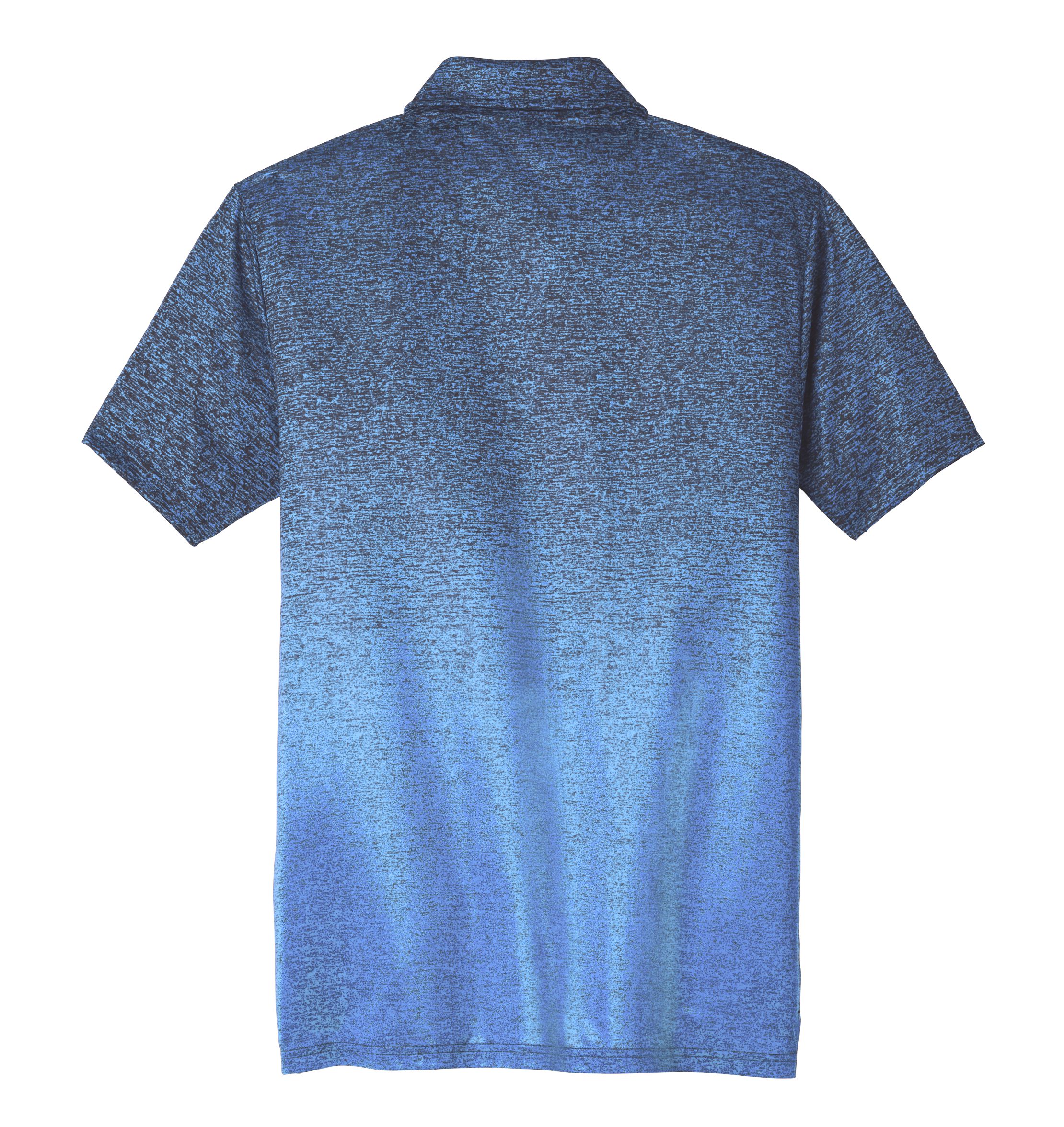 ST671 Sport-Tek ® Ombre Heather Polo - Image 2