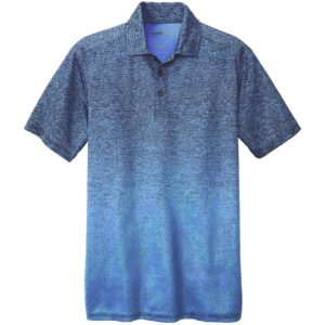 ST671 Sport-Tek ® Ombre Heather Polo