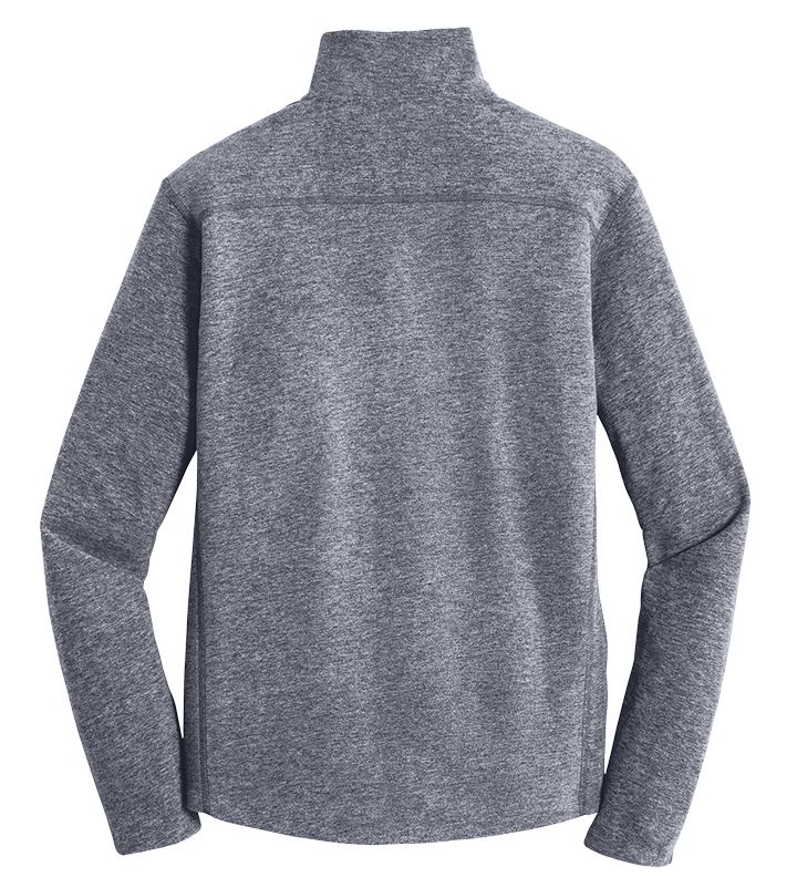 F235 Port Authority® Heather Microfleece Full-Zip Jacket - Image 2