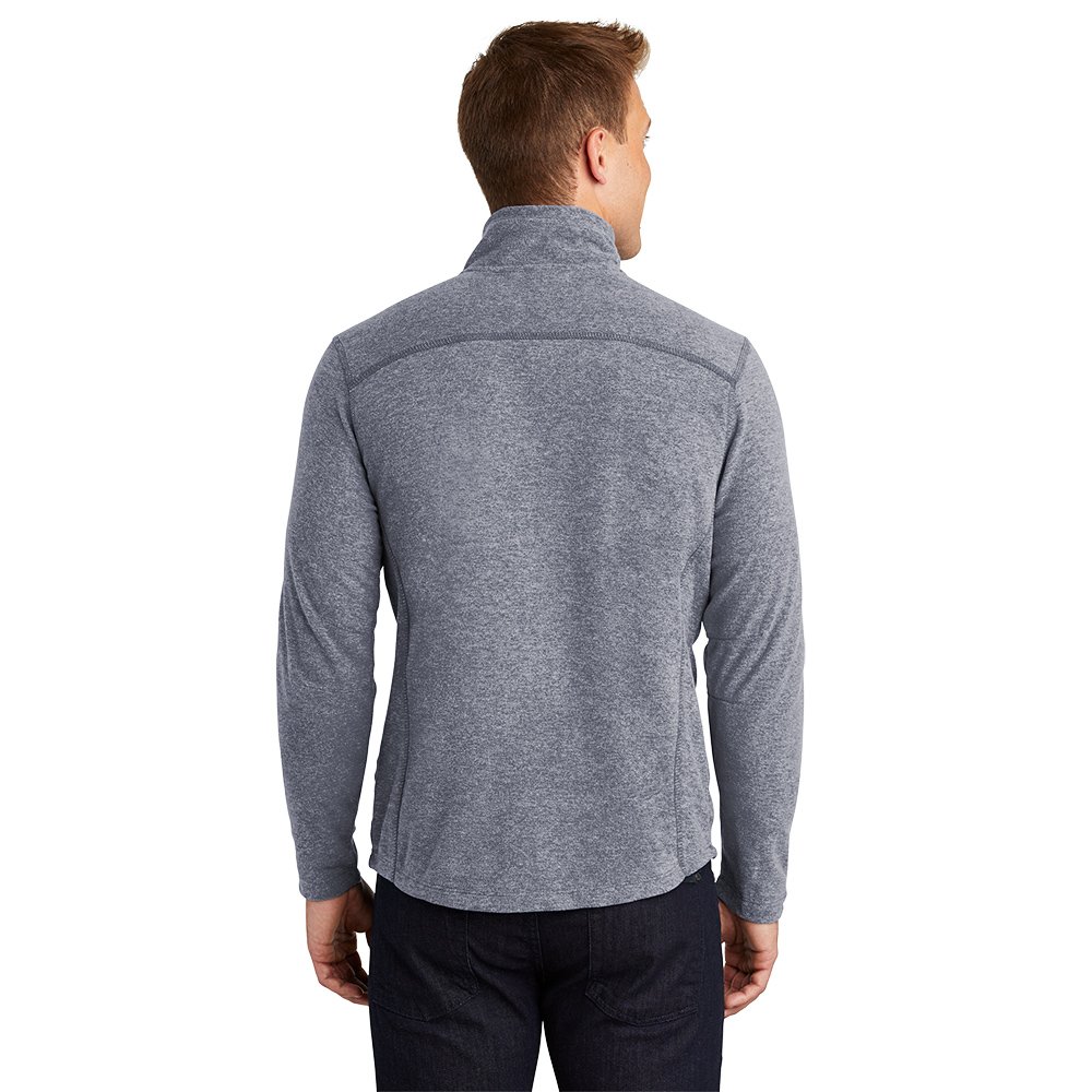 F235 Port Authority® Heather Microfleece Full-Zip Jacket - Image 6