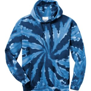 PC146 Port & Company® Tie-Dye Pullover Hooded Sweatshirt