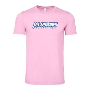 BELLA+CANVAS Unisex Heather CVC Short Sleeve Tee - Heather Bubble Gum