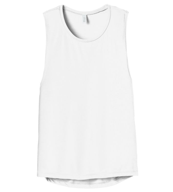 BC8800 BELLA+CANVAS ® Women’s Flowy Scoop Muscle Tank - Image 10